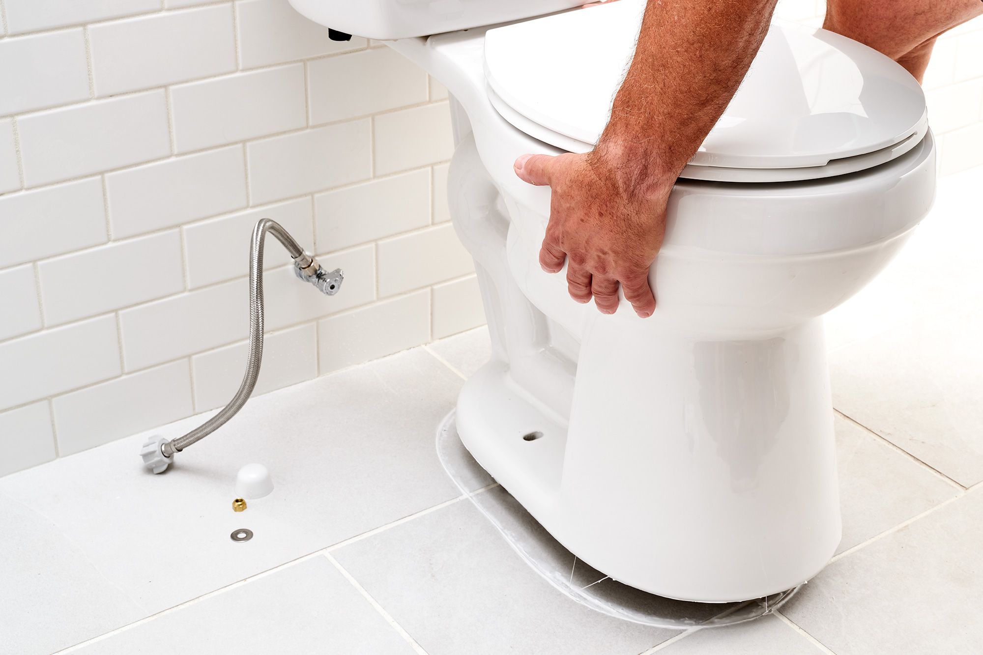 How to install a toilet?
